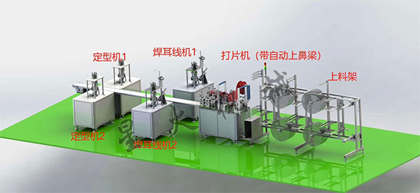 南昌Kn95口罩機(jī)生產(chǎn)廠家-南昌n95全自動口罩生產(chǎn)線